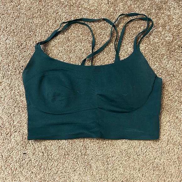 Aerie Real Me Hold Up Bra in Green - Picture 1 of 2